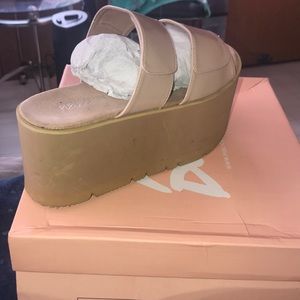 Nude Platform Sandals